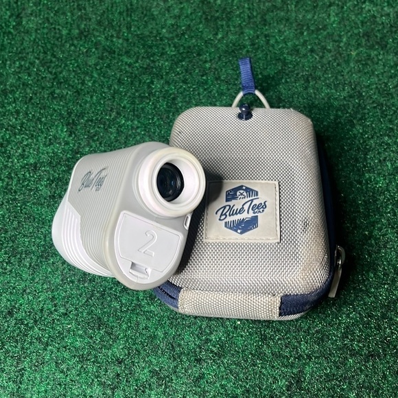 Blue Tees Series 2 golf rangefinder with case & extra battery! - Picture 1 of 7